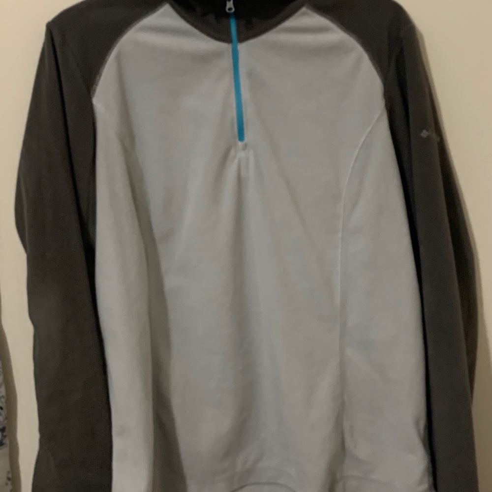 Columbia large fleece quarter zip